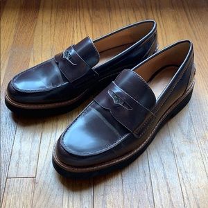 Coach Ida Penny Loafers- brown